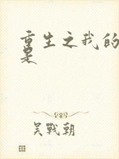 重生之我的老公是