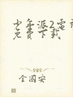 少年派2电视剧免费下载封面