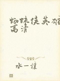 蜘蛛侠英雄远征高清