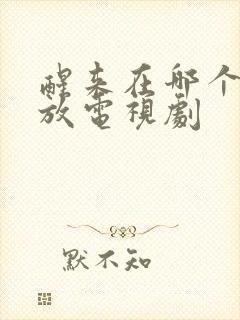 醒来在哪个台播放电视剧