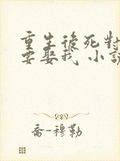 重生后死对头非要娶我 小说在线