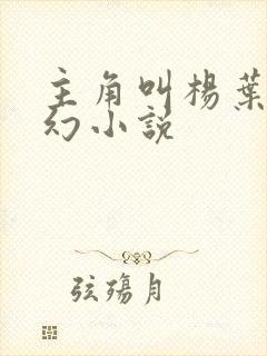 主角叫杨叶的玄幻小说