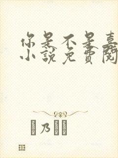 你是不是喜欢我小说免费阅读