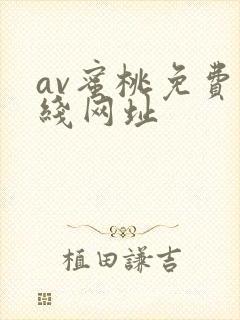av蜜桃免费在线网址封面
