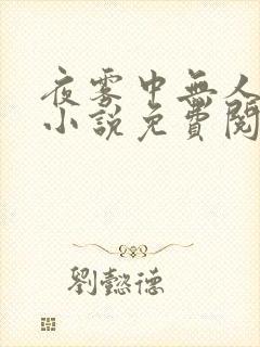 夜雾中无人爱我小说免费阅读