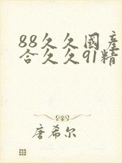 88久久国产综合久久91精品