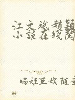 江文斌赵颖官场小说在线阅读封面