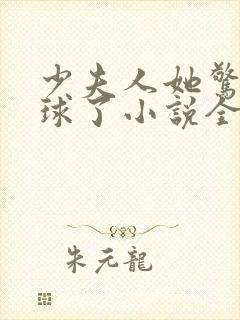 少夫人她惊艳全球了小说全文在线阅读