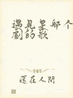 遇见是哪个电视剧的歌