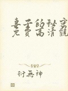 妻子的秘密短剧免费高清观看全集