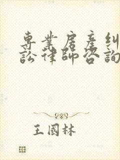 专业房产纠纷诉讼律师咨询