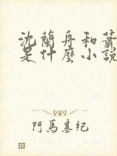 沈兰舟和萧策安是什么小说封面