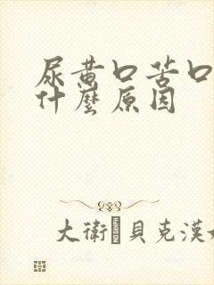 尿黄口苦口臭是什么原因封面