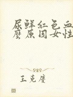 尿鲜红色血是什么原因女性封面