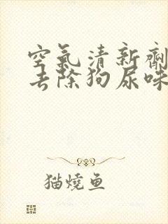 空气清新剂可以去除狗尿味吗封面