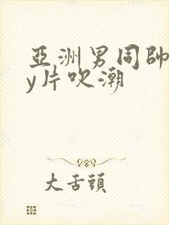 亚洲男同帅gay片吹潮