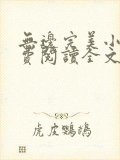 无边完美小说免费阅读全文最新章节