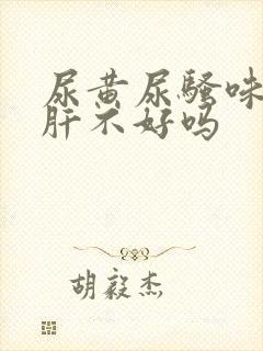 尿黄尿骚味重是肝不好吗