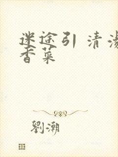 迷途引 清汤涮香菜