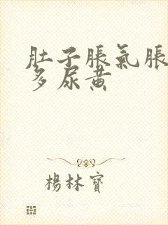 肚子胀气胀痛屁多尿黄