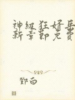 神级狂婿岳风最新章节免费阅读