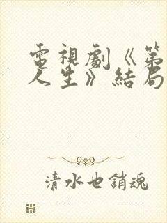 电视剧《第二次人生》结局封面