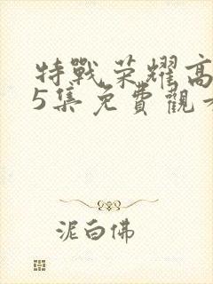 特战荣耀高清45集免费观看全集封面