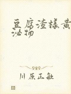 豆腐渣样黄色分泌物