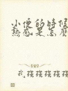 小便的时候有灼热感是怎么回事