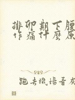 排卵期下腹隐隐作痛什么原因