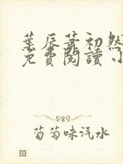 叶辰萧初然小说免费阅读 小说