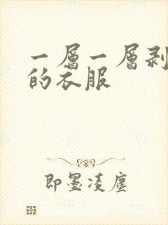 一层一层剥开我的衣服封面
