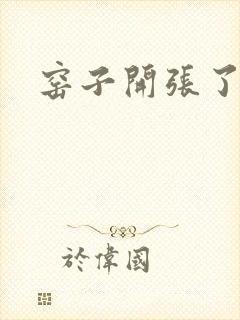 窑子开张了封面