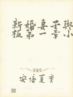 新婚妻子与菜老板第一章小说