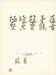 极线杀手在线完整免费观看中文