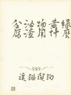 分泌物黄绿色豆腐渣用什么药