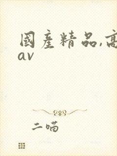 国产精品,高清av