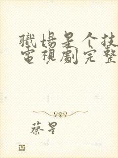 职场是个技术活电视剧完整版免费