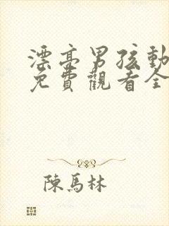 漂亮男孩动漫版免费观看全集