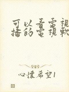 可以看电视台直播的电视软件