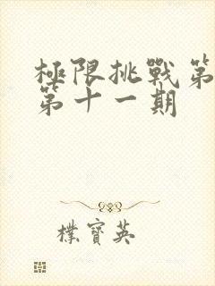 极限挑战第六季第十一期