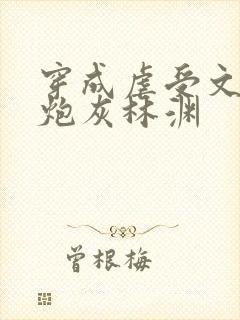 穿成虐受文里的炮灰林渊封面