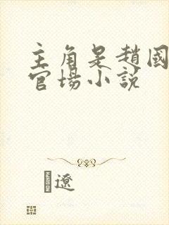 主角是赵国栋的官场小说