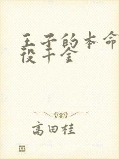 王子的本命的恶役千金