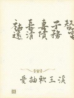 社长妻子替丈夫还清债务 电视剧免费观看