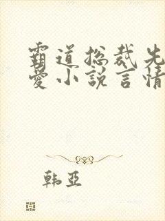 霸道总裁先婚后爱小说言情现代