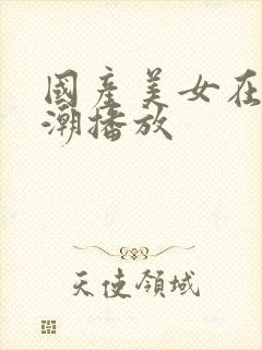 国产美女在线高潮播放