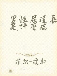 男性尿道长水泡是什么病