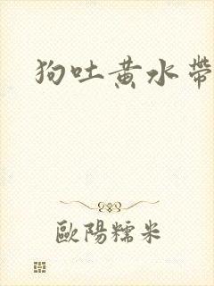 狗吐黄水带泡沫