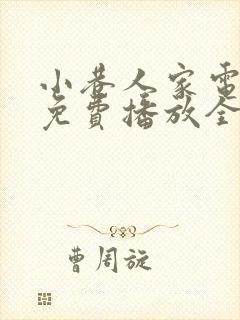 小巷人家电视剧免费播放全集高清